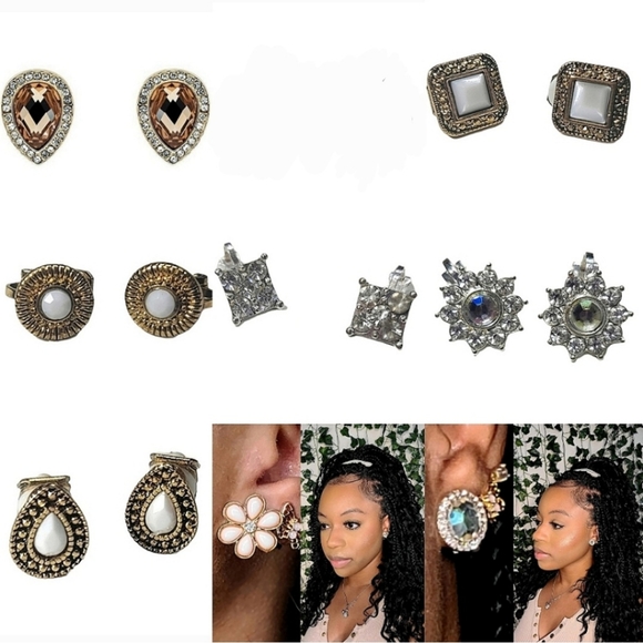 ❤️Bundle Of Clip-On Earrings💎 - Picture 1 of 1